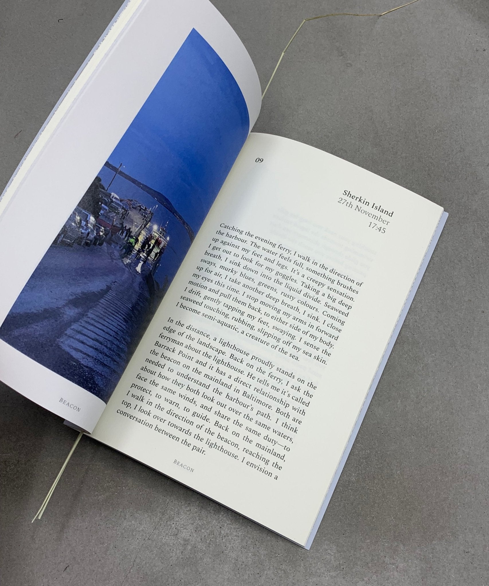 Beacon - art writing - Artist Book - art - TACO! - Muine Bheag