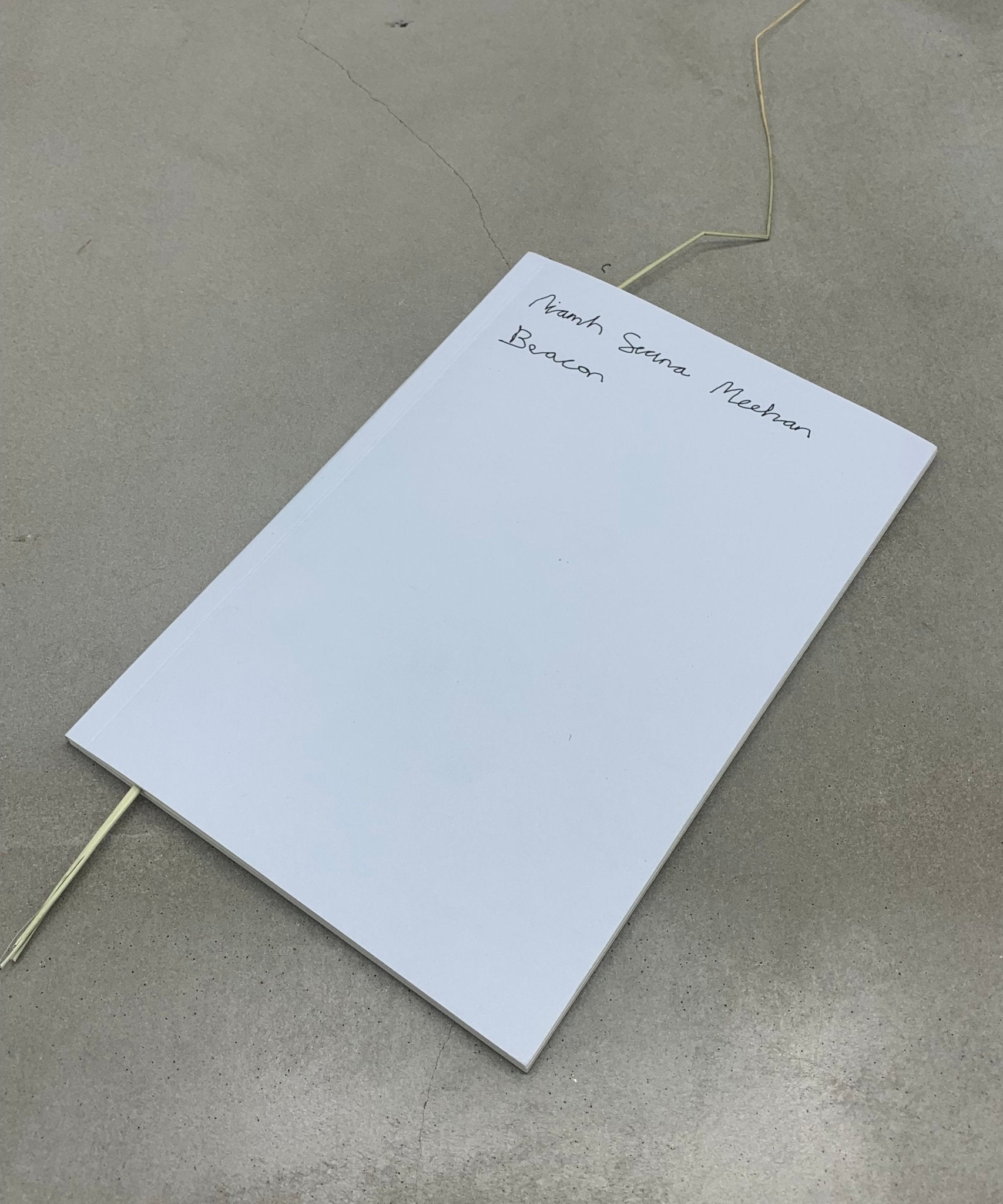 Beacon - art writing - Artist Book - art - TACO! - Muine Bheag