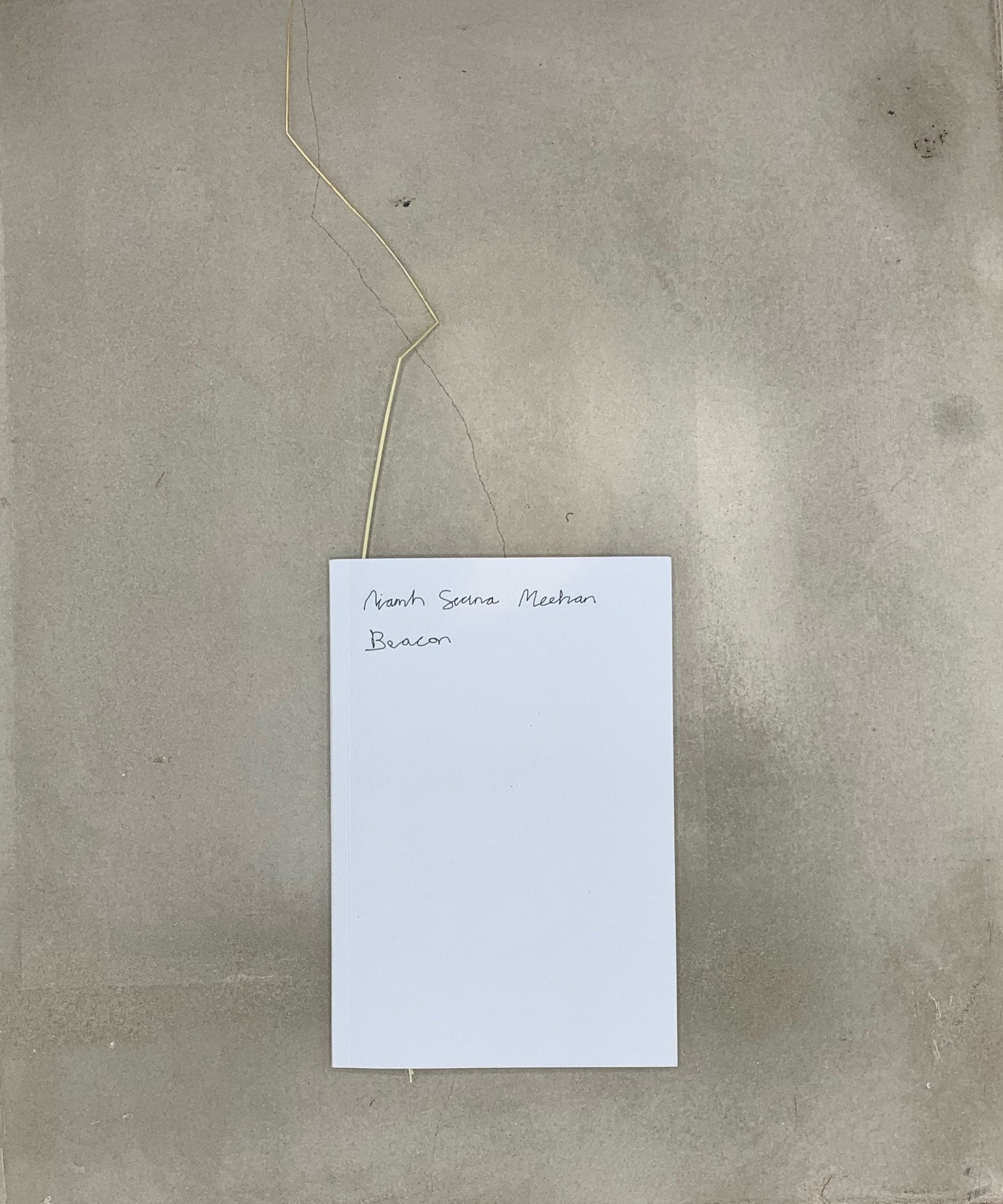 Beacon - art writing - Artist Book - art - TACO! - Muine Bheag
