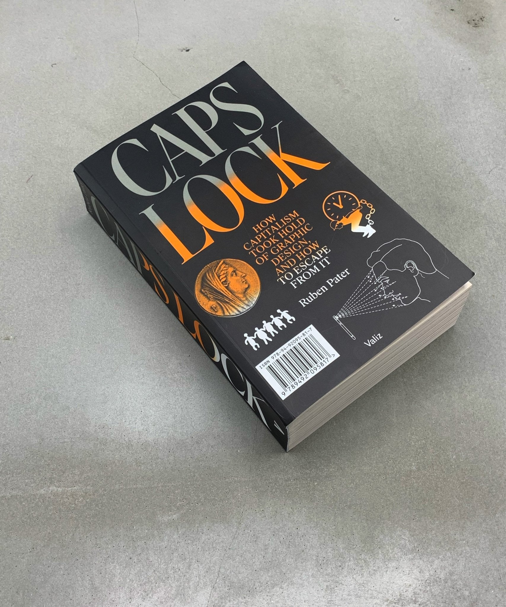 Caps Lock - Critical Theory - Graphic Design - Capitalism - TACO! - Valiz