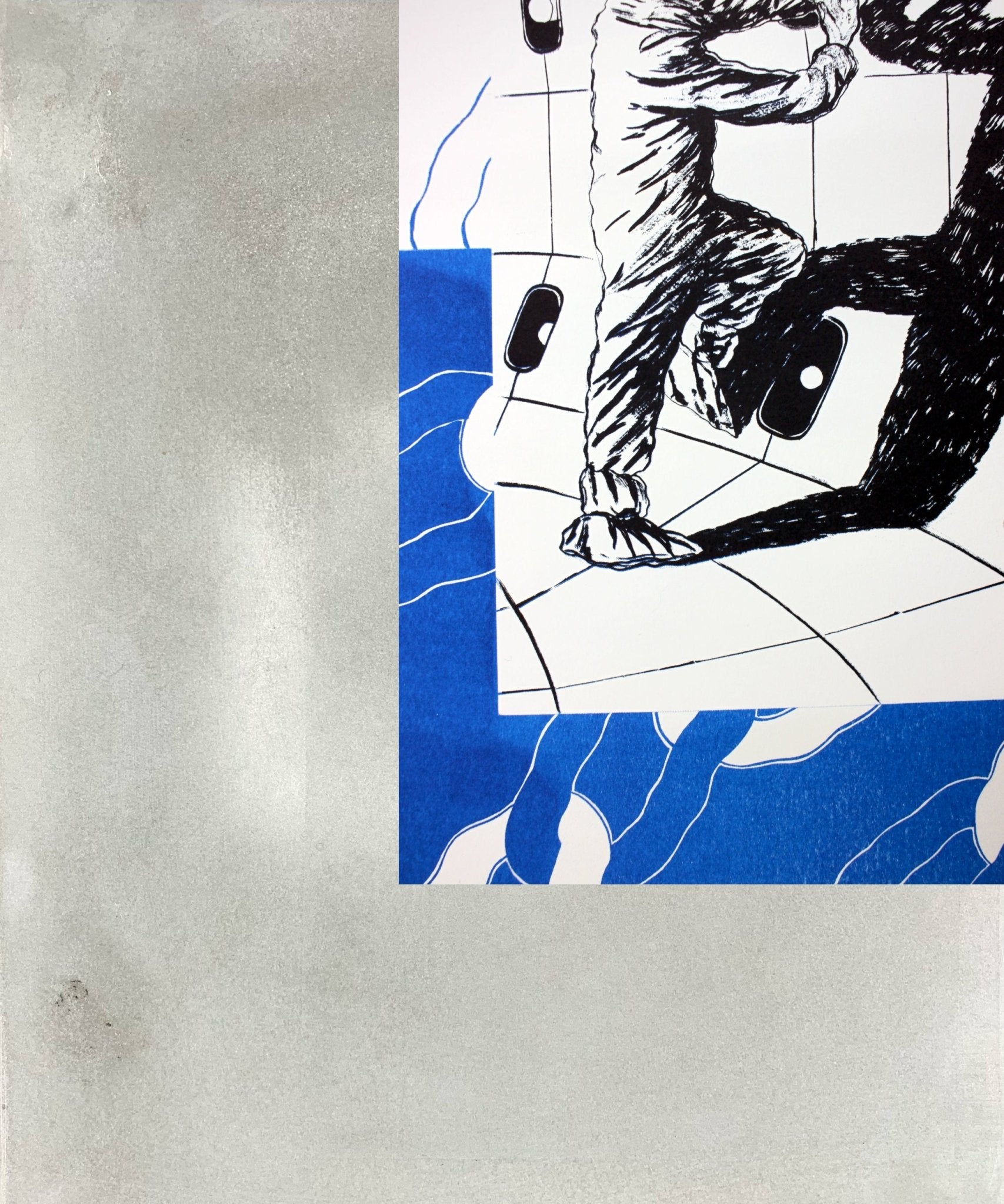 Flood Drill - risograph - Print - TACO! - Adam Shield