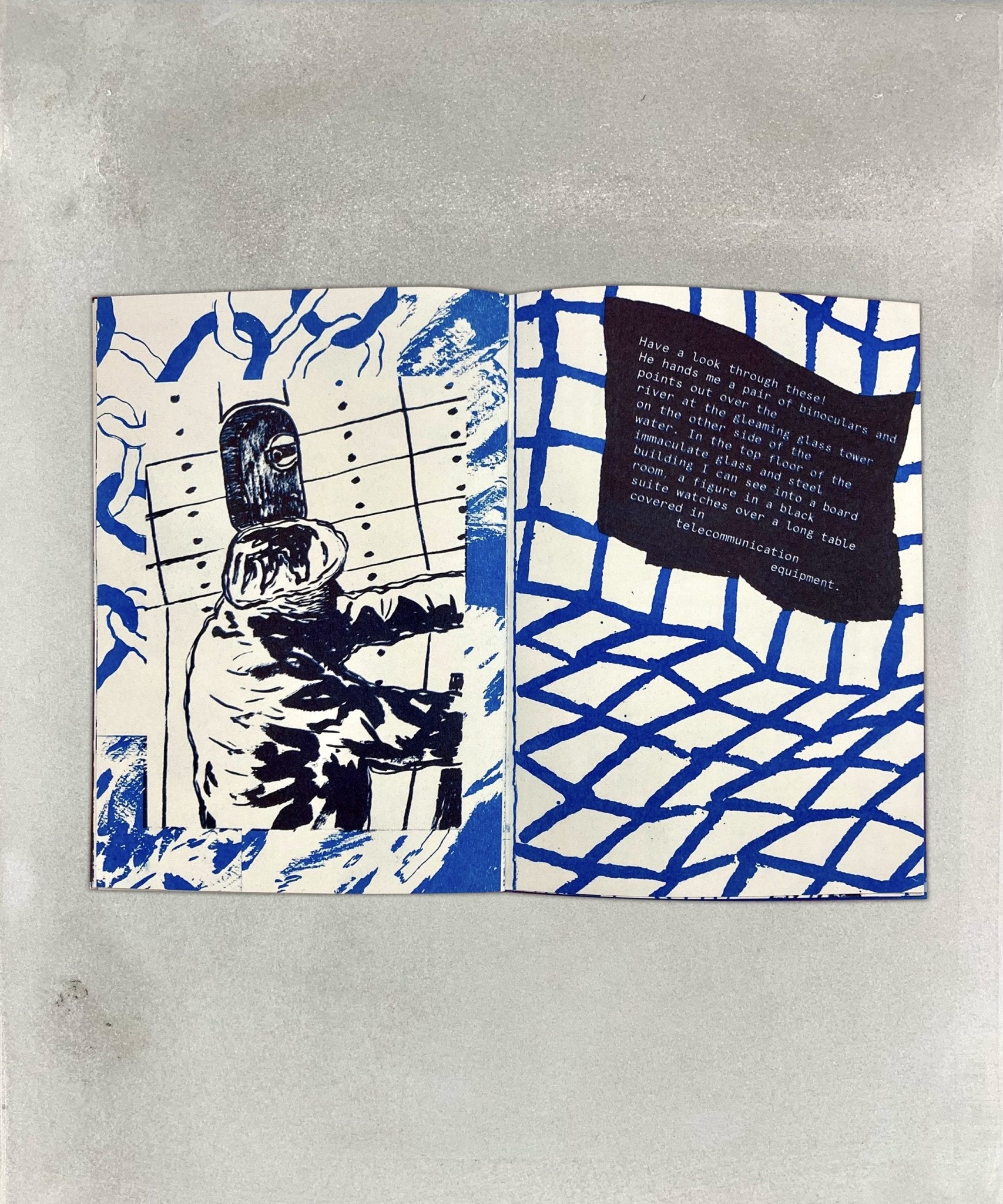 Flood Drill - drawing - psychogeography - comic - TACO! - Adam Shield