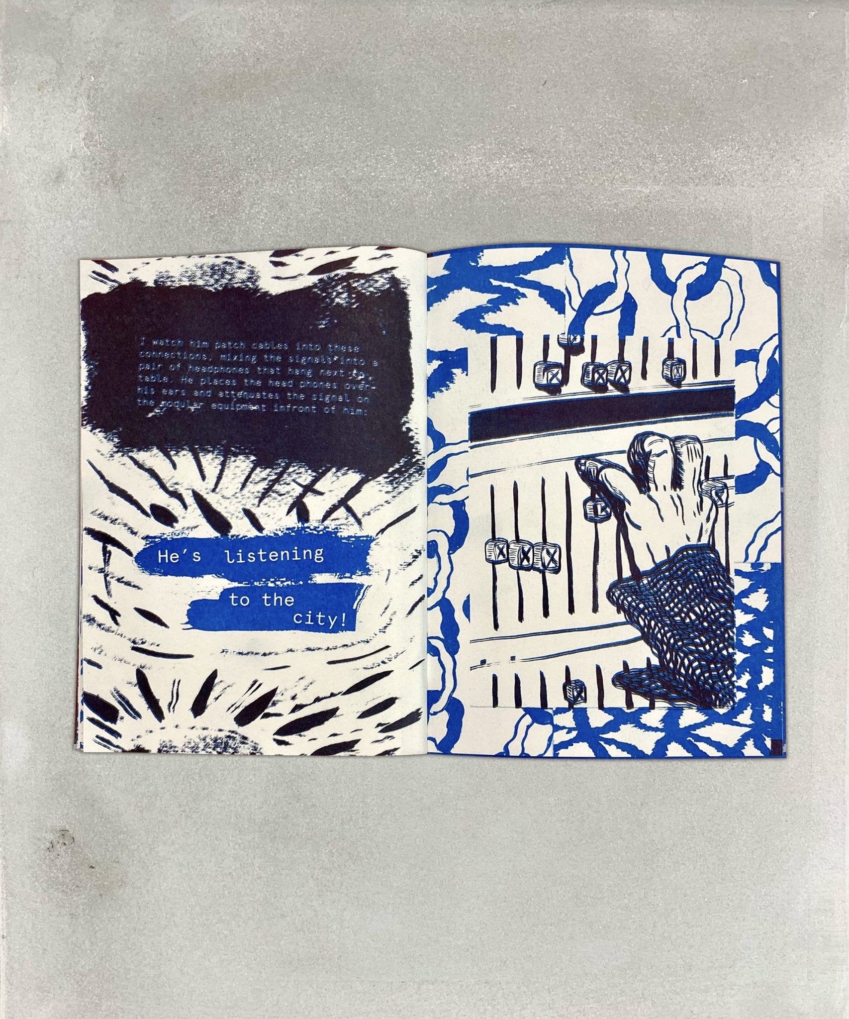 Flood Drill - drawing - psychogeography - comic - TACO! - Adam Shield