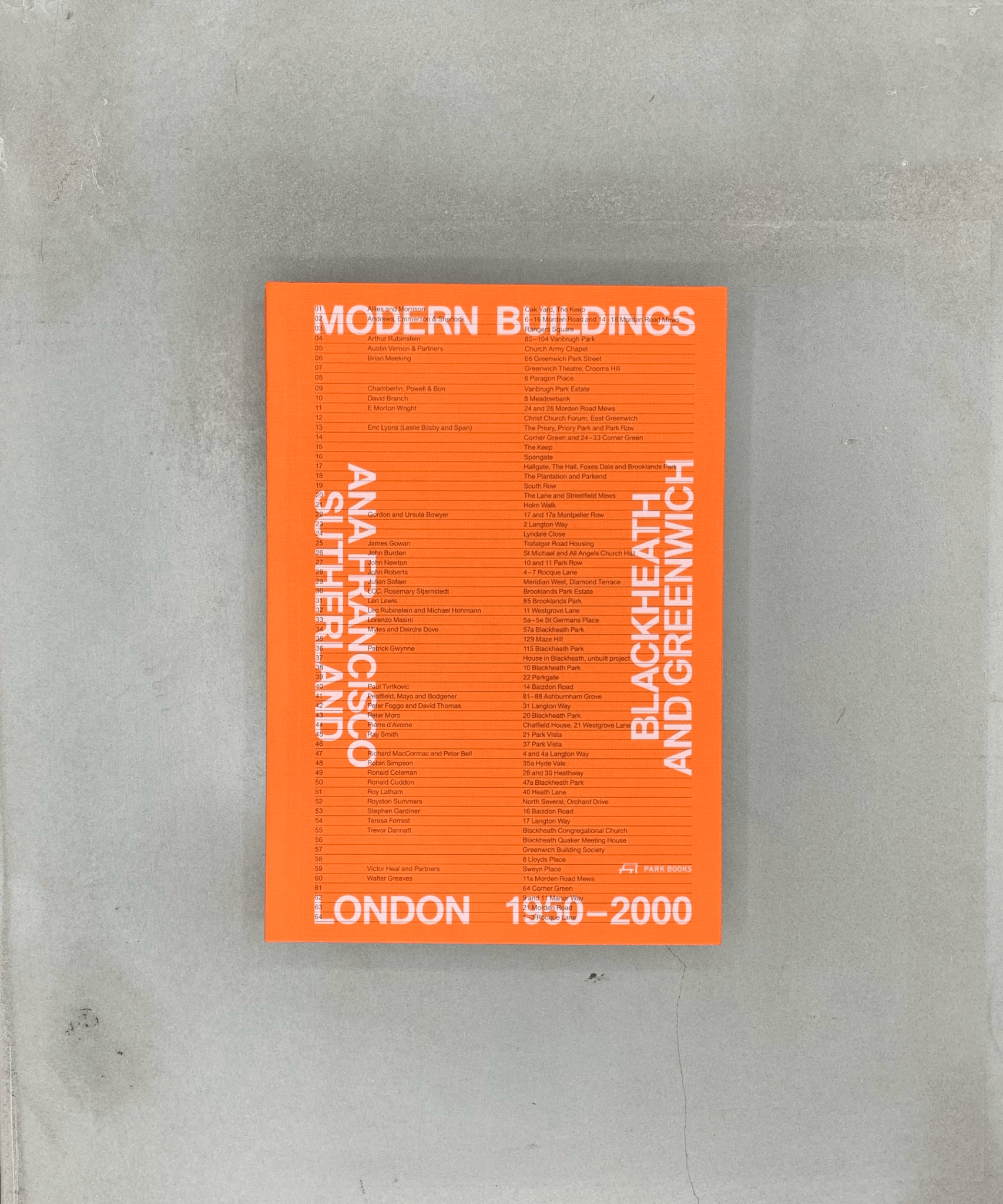 Modern Buildings in Blackheath and Greenwich: London 1950 - 2000 - greenwich - housing - architechture - TACO! - Park Books