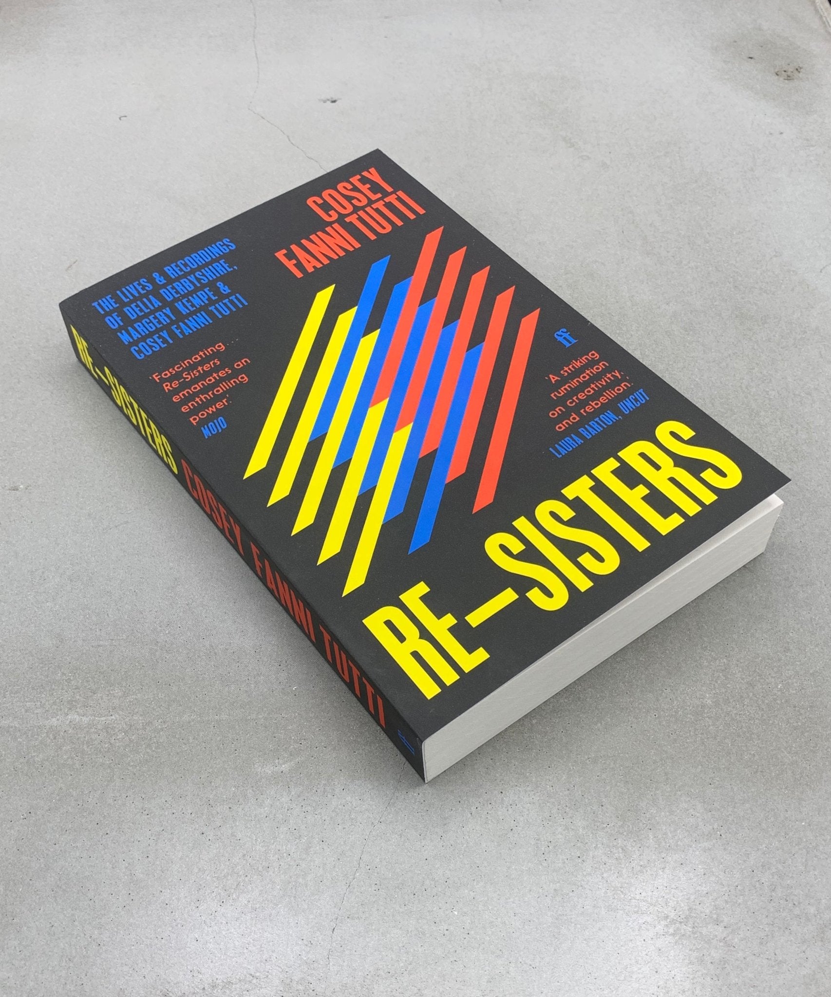 Re - Sisters: The Lives and Recordings of Delia Derbyshire, Margery Kempe and Cosey Fanni Tutti - book - electronic music - biography - TACO! - Faber & Faber