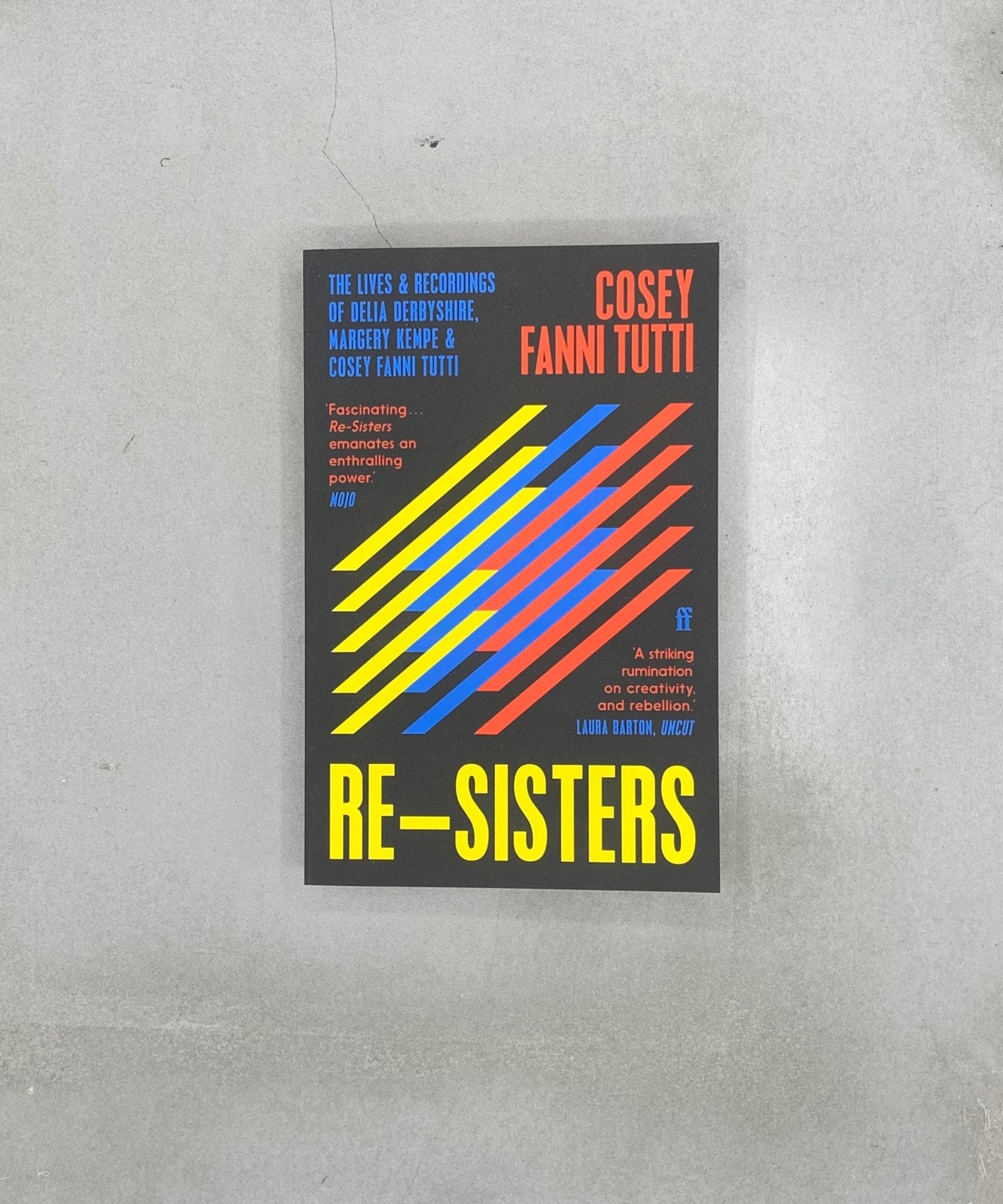 Re - Sisters: The Lives and Recordings of Delia Derbyshire, Margery Kempe and Cosey Fanni Tutti - book - electronic music - biography - TACO! - Faber & Faber