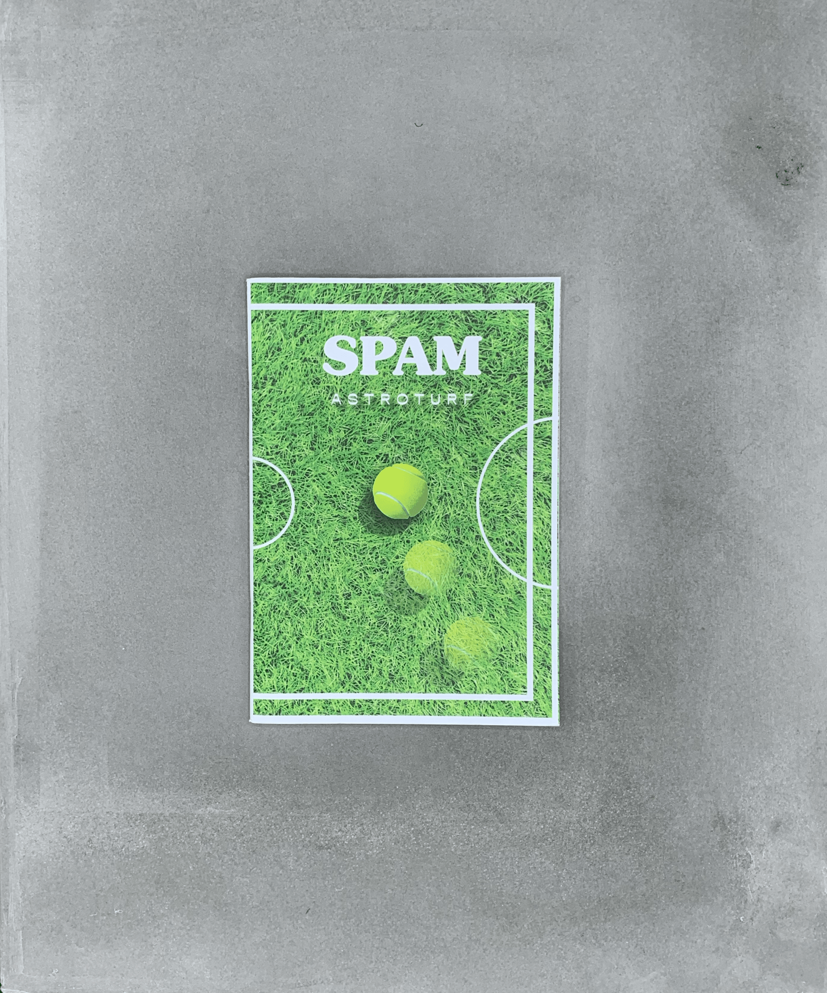 SPAM #9 ASTROTURF - art writing - Artist Book - art - TACO! - SPAM