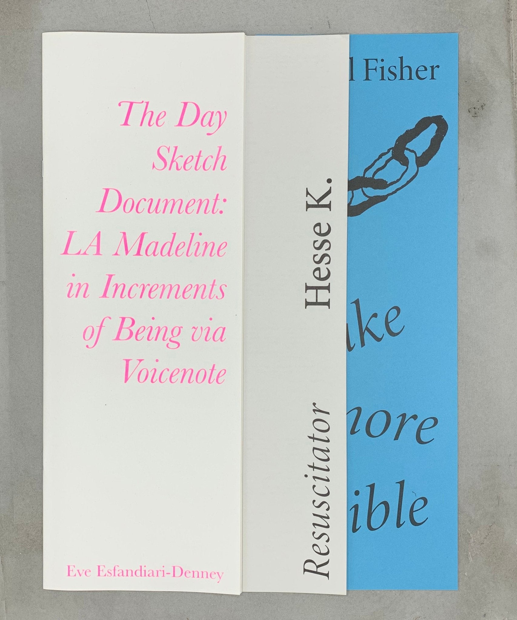 TACO! three pamphlet bundle - art writing - Artist Book - art - TACO! - TACO!