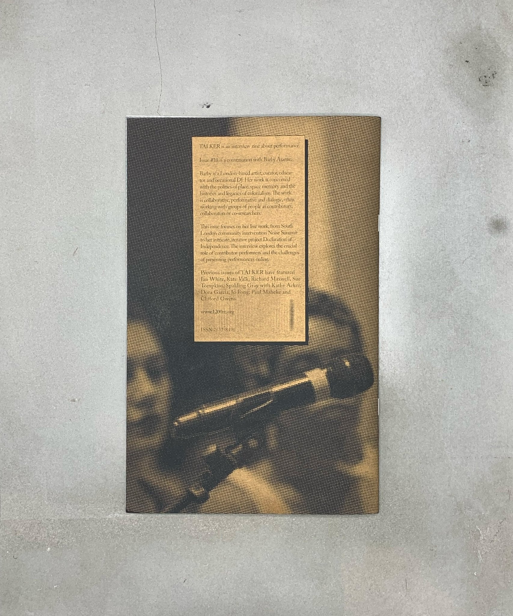 Talker 10 Barby Asante - Performance - Talker Zine - Barby Asante - TACO! - Talker