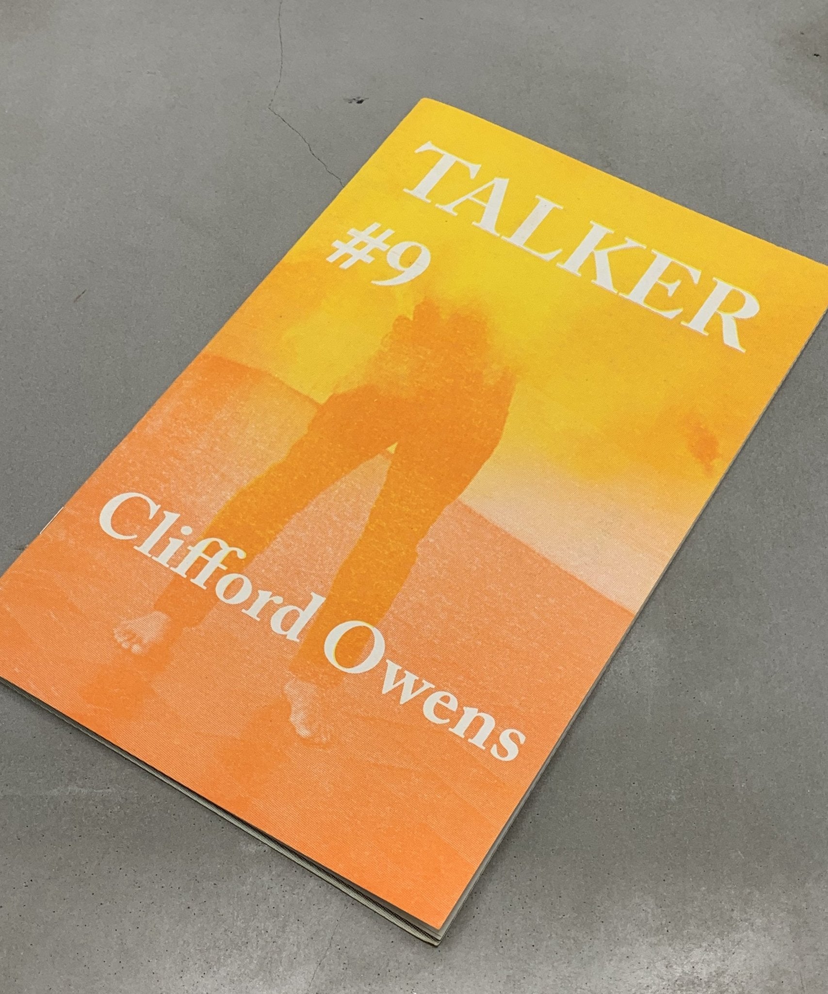 TALKER 9 Clifford Owens - Performance - Performance Art - clifford owens - TACO! - Talker