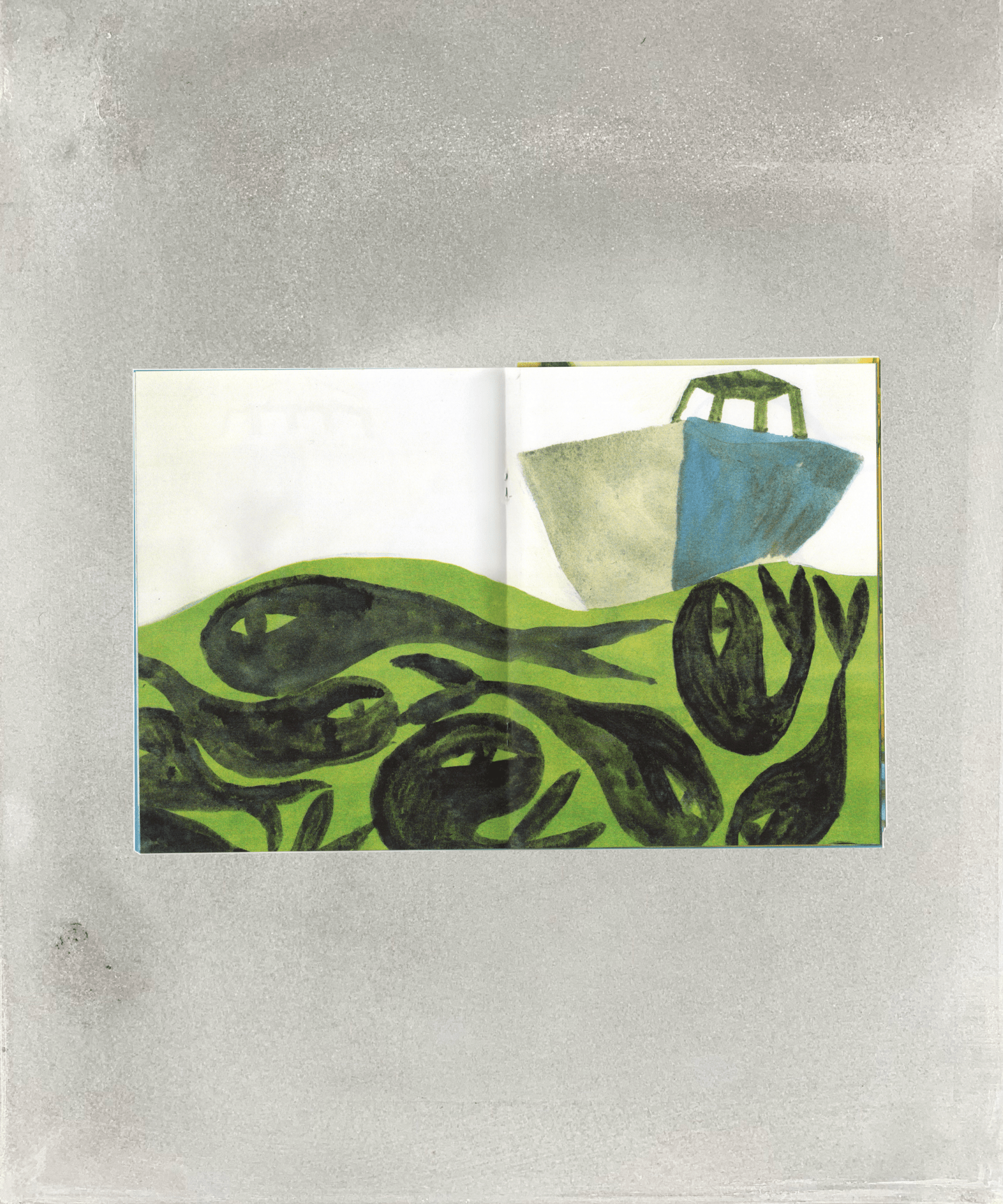 To The Lighthouse - illustration - painting - Artist Book - TACO! - Physical Interface