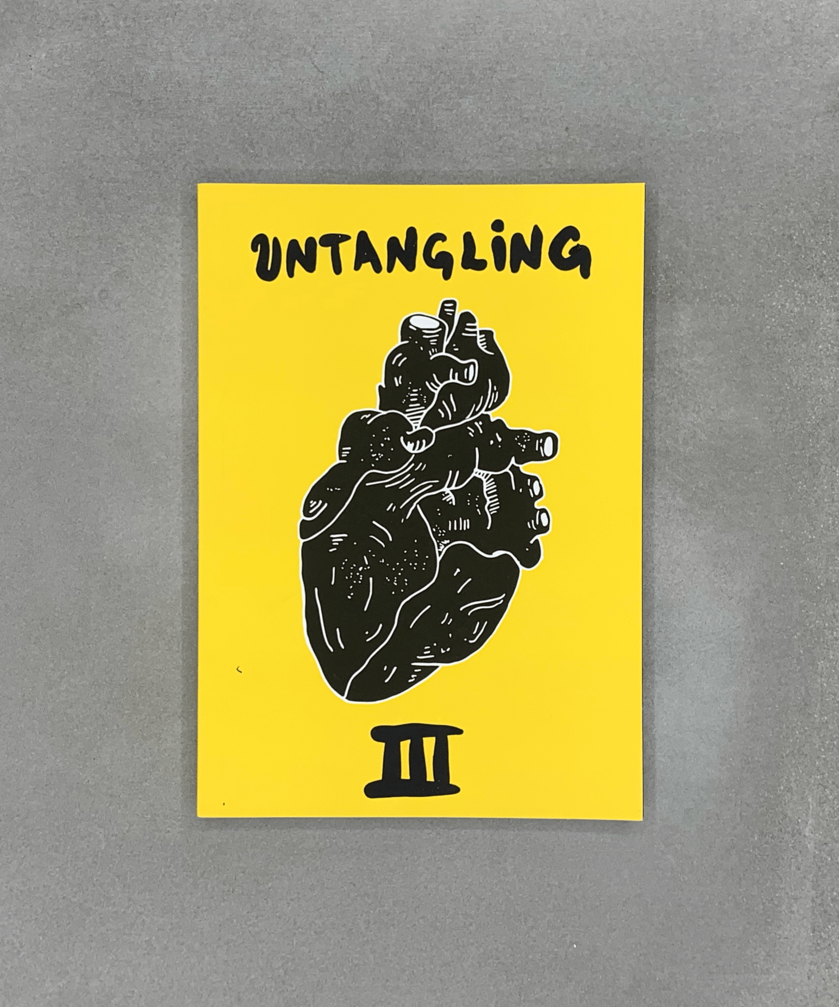 Untangling III - art writing - Artist Book - art - TACO! - Tiz Creel