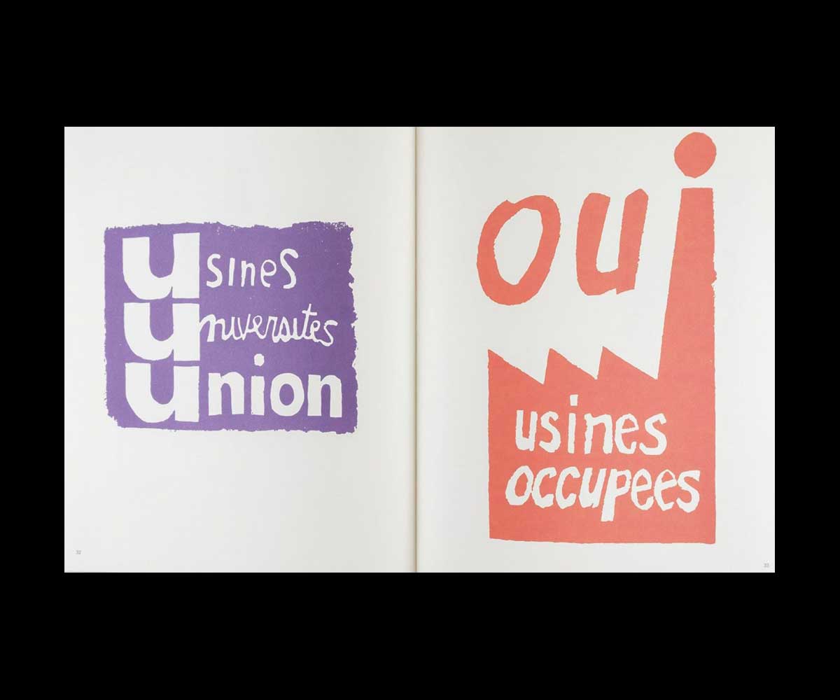 Beauty is in the Street, A Visual Record of the May ’68 Paris Uprising-May 68-Situationists-Graphic Design-TACO!-Fourcorners