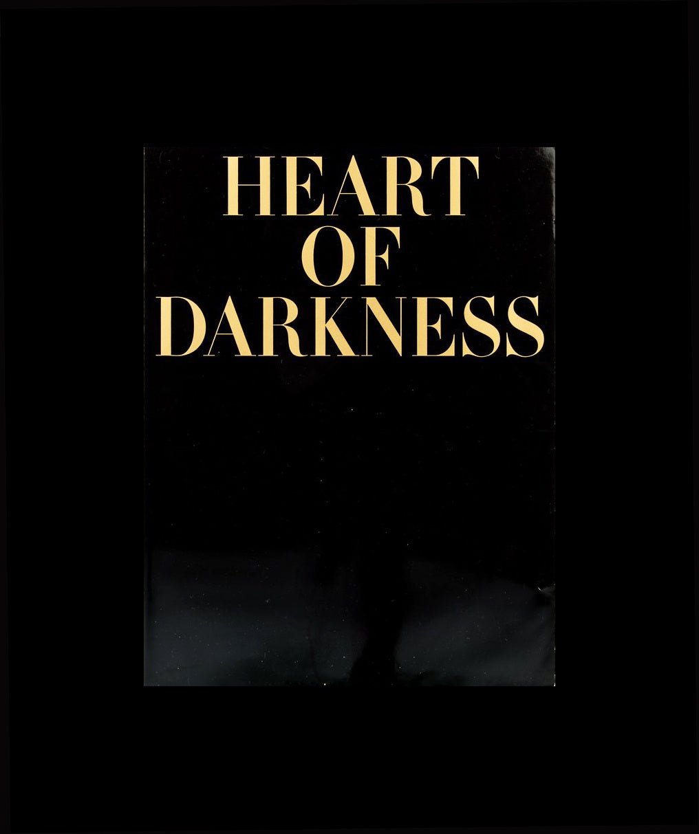 Heart of Darkness by Joseph Conrad-Artist Book-artist writing-art-TACO! -Fourcorners