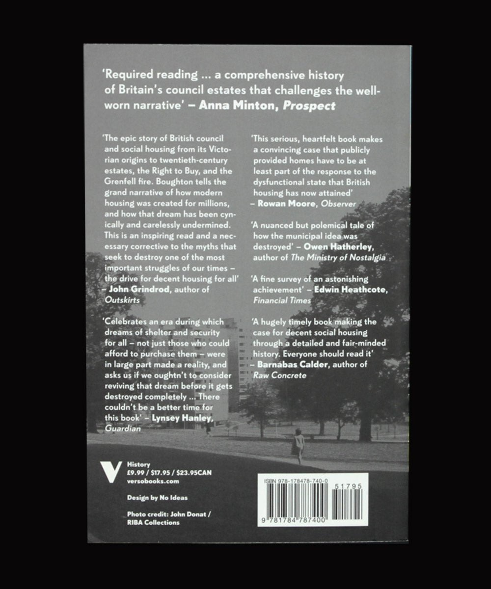 Municipal Dreams: The Rise and Fall of Council Housing-housing-urbanism-book-TACO! -verso