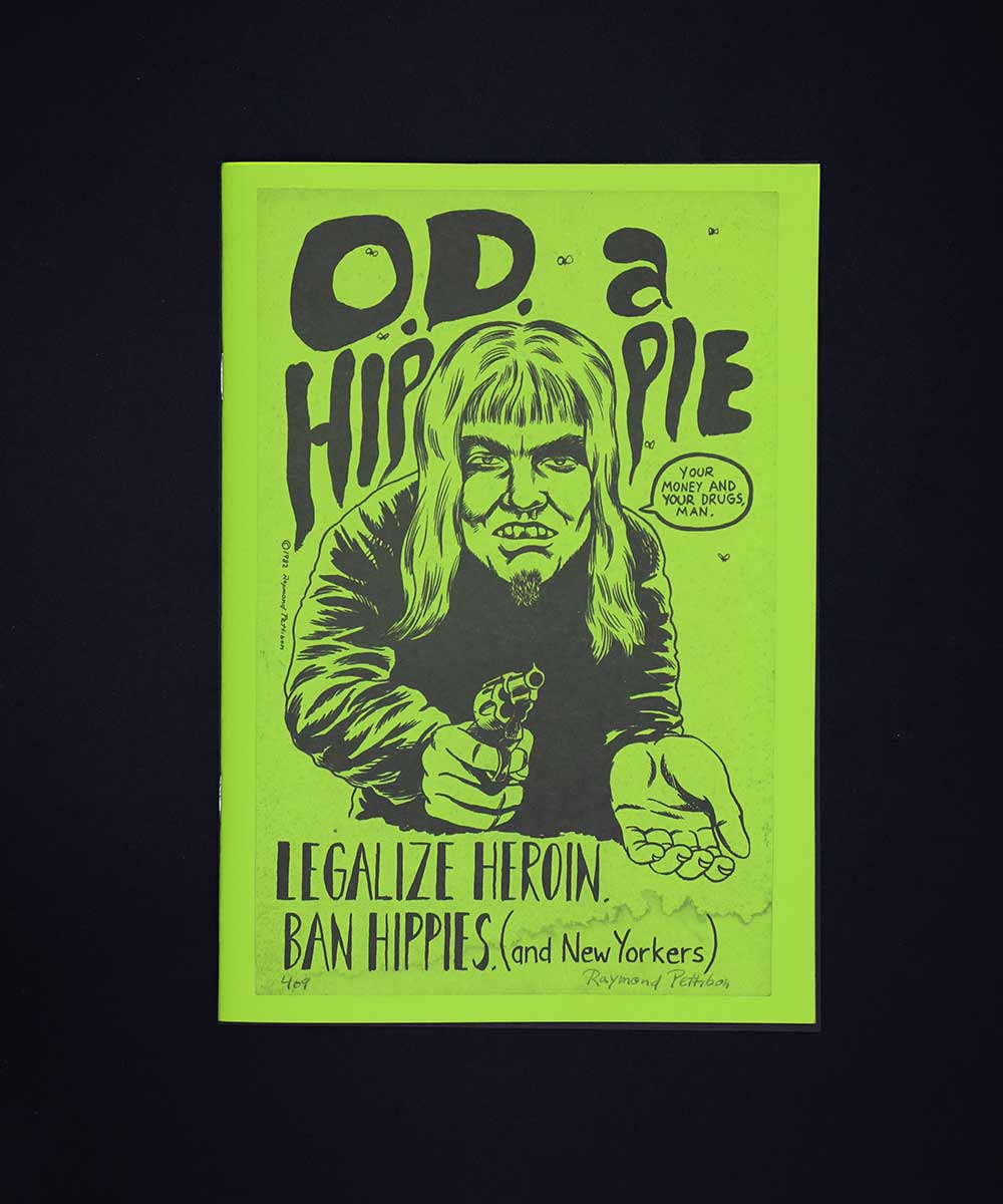 OD.A.HIPPIE-Raymond Pettibon-zine-drawing-TACO!-TACO!