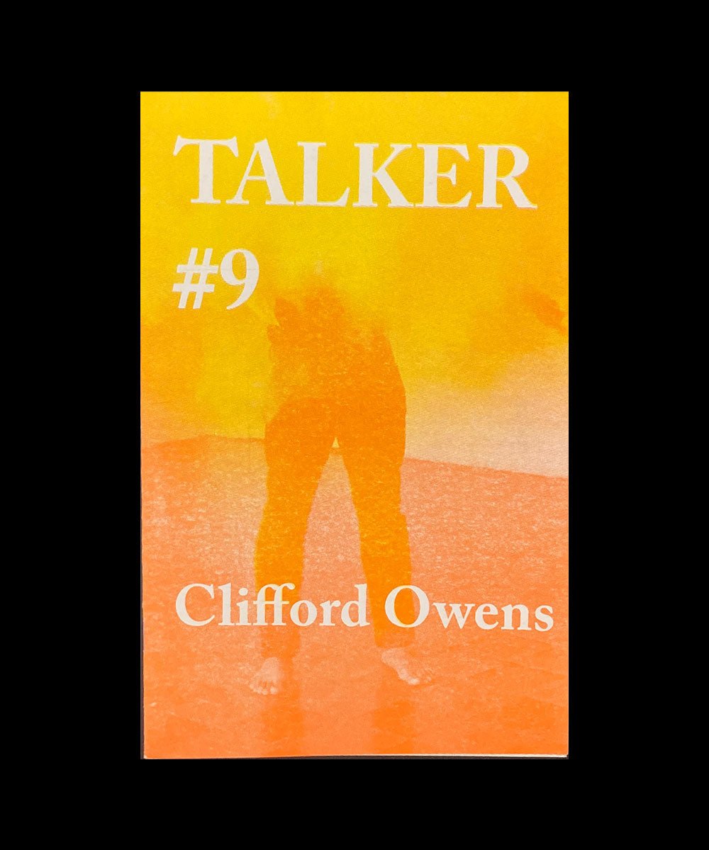 TALKER #9 Clifford Owens-Performance-Performance Art-clifford owens-TACO!-Talker
