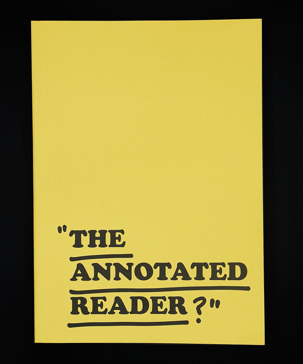The Annotated Reader-writing--artist writing-TACO! -TACO!