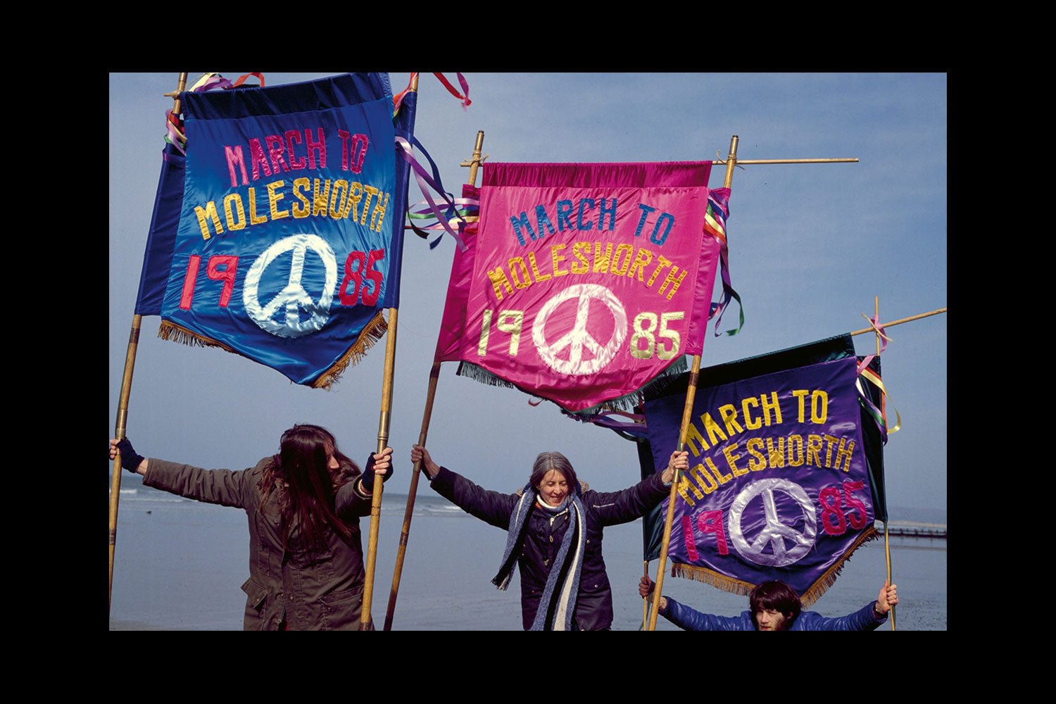Women For Peace: Banners From Greenham Common-Folk Art-politics-Community Production-TACO! -Fourcorners